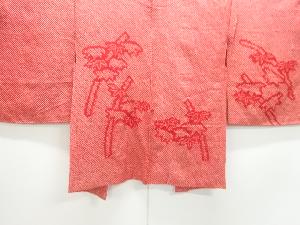 本総絞り竹笹模様絵羽織